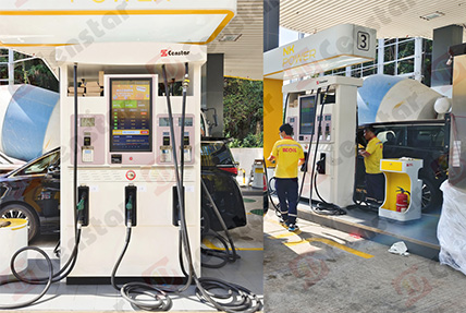 Censtar samrt Fuel Dispenser enters the Macau market for the first time, helping Macau's transportation and energy!